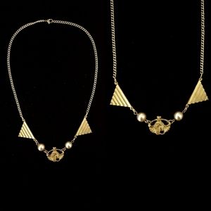 Vintage Egyptian Revival Cleopatra Necklace